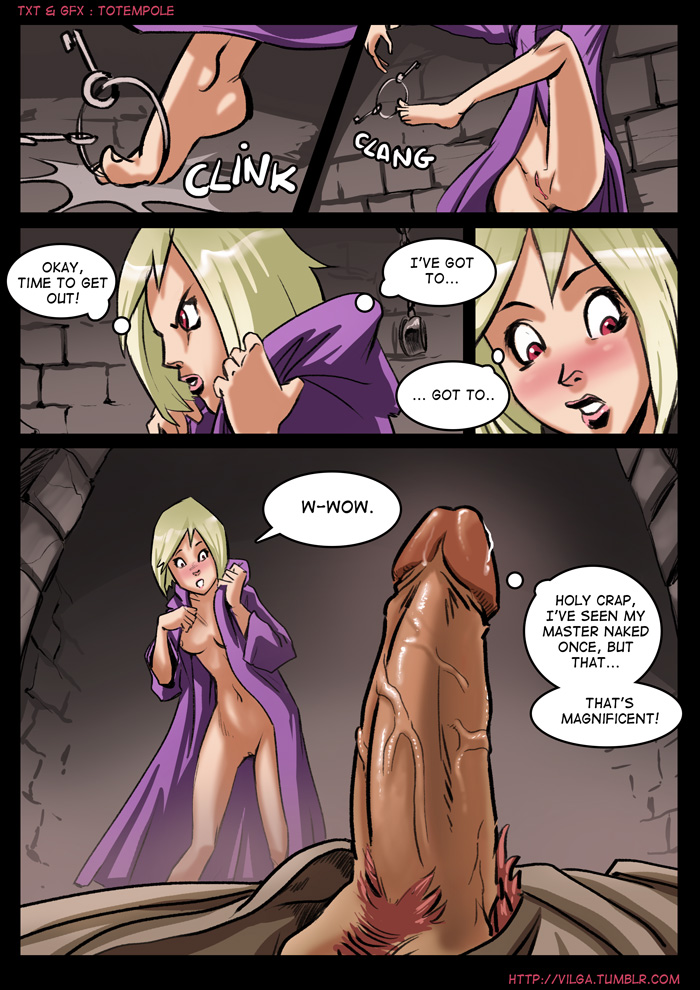 Порно Комикс Волшебница 16