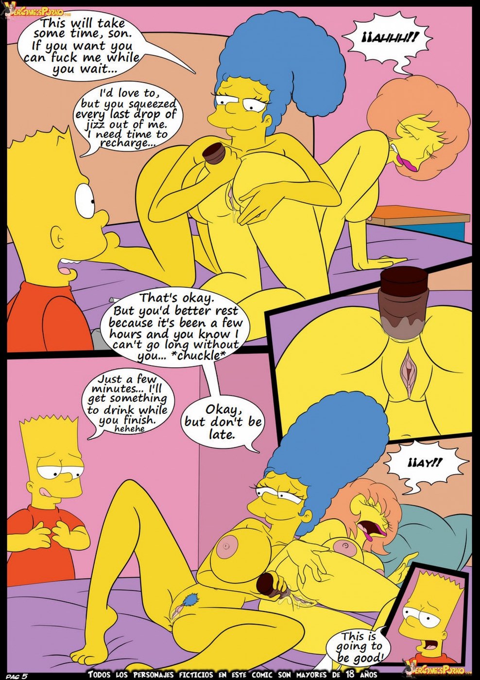 Порно Комикс Симпсоны Ловец Порочных Милф