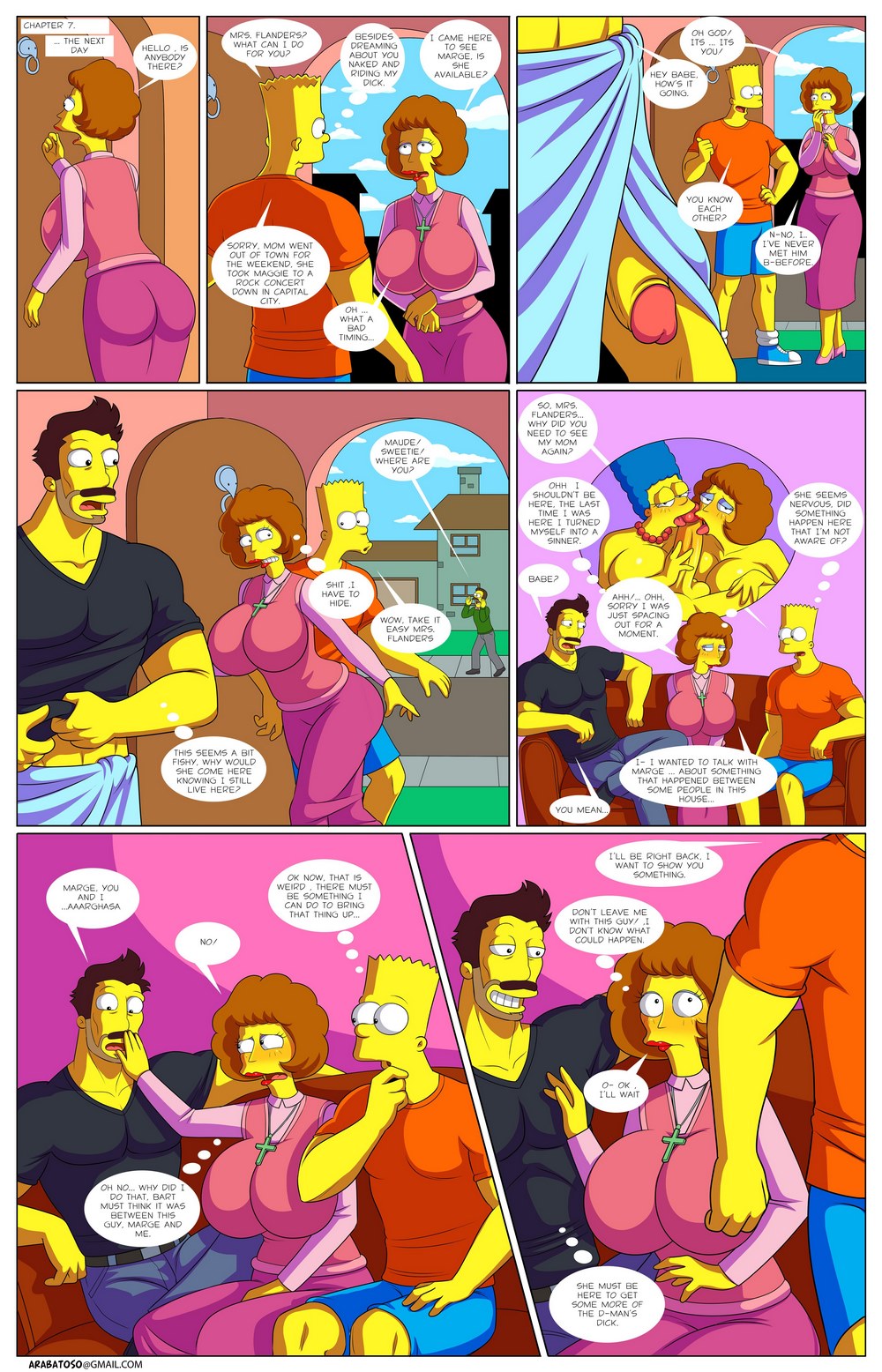 Порно Комиксы Симпсоны Приключения Даррена