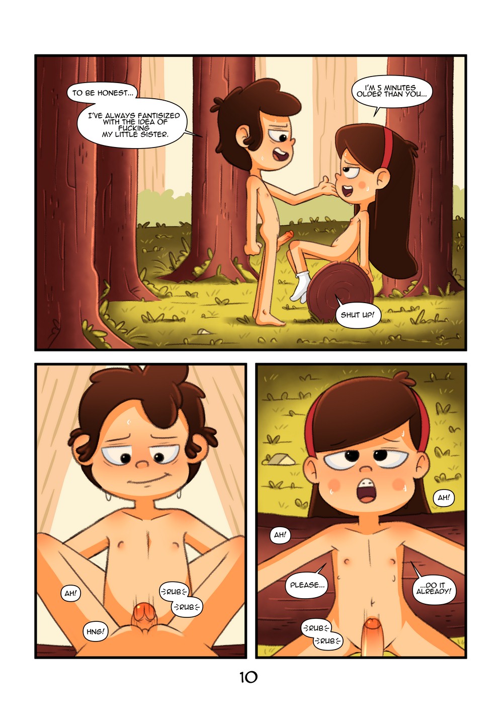 Порно Комиксы Гравити Фолз Тайны Леса