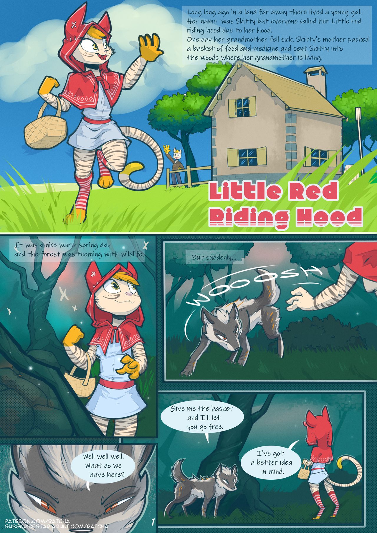 Porn Comic Multiple Authors Collection Of Comics About Little Red Riding Hood