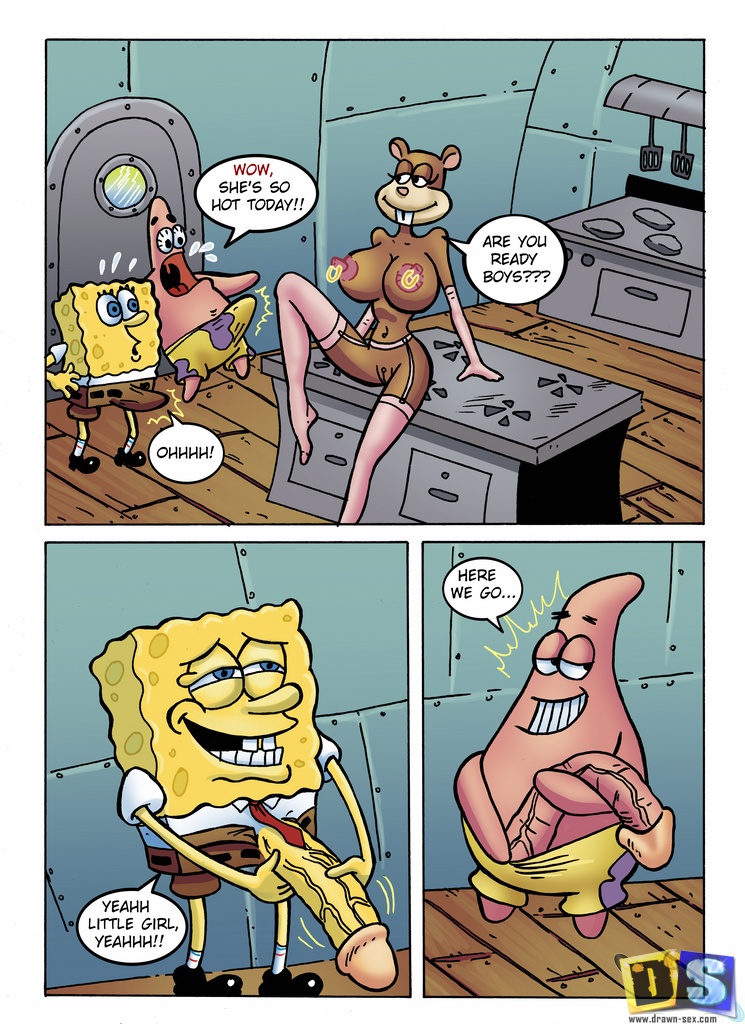 Spongebob and a Sexy Squirrel.