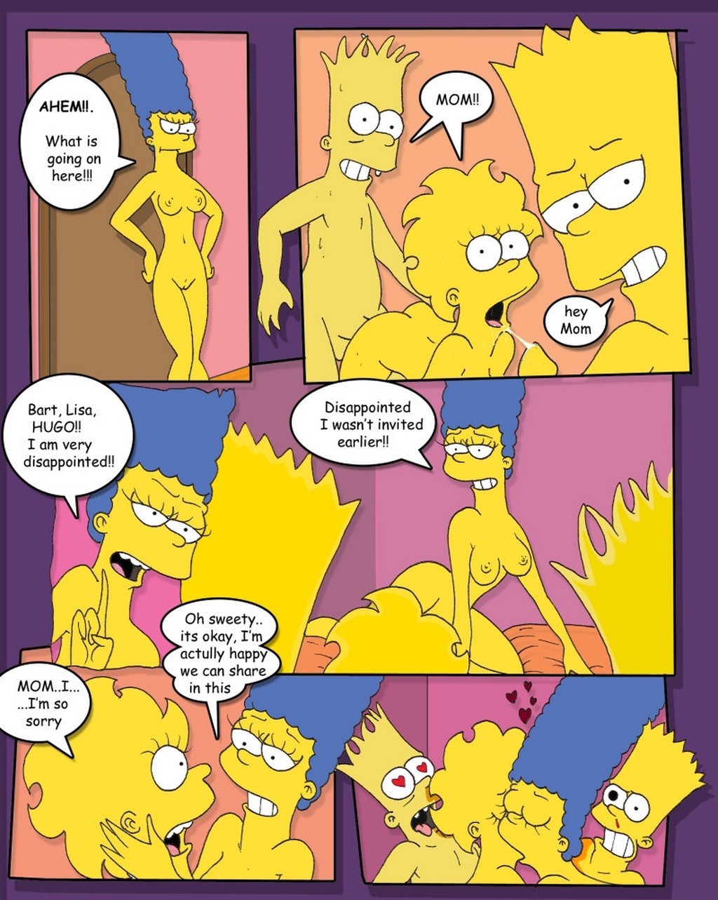 Порно комикс лизы симпсон фото 57