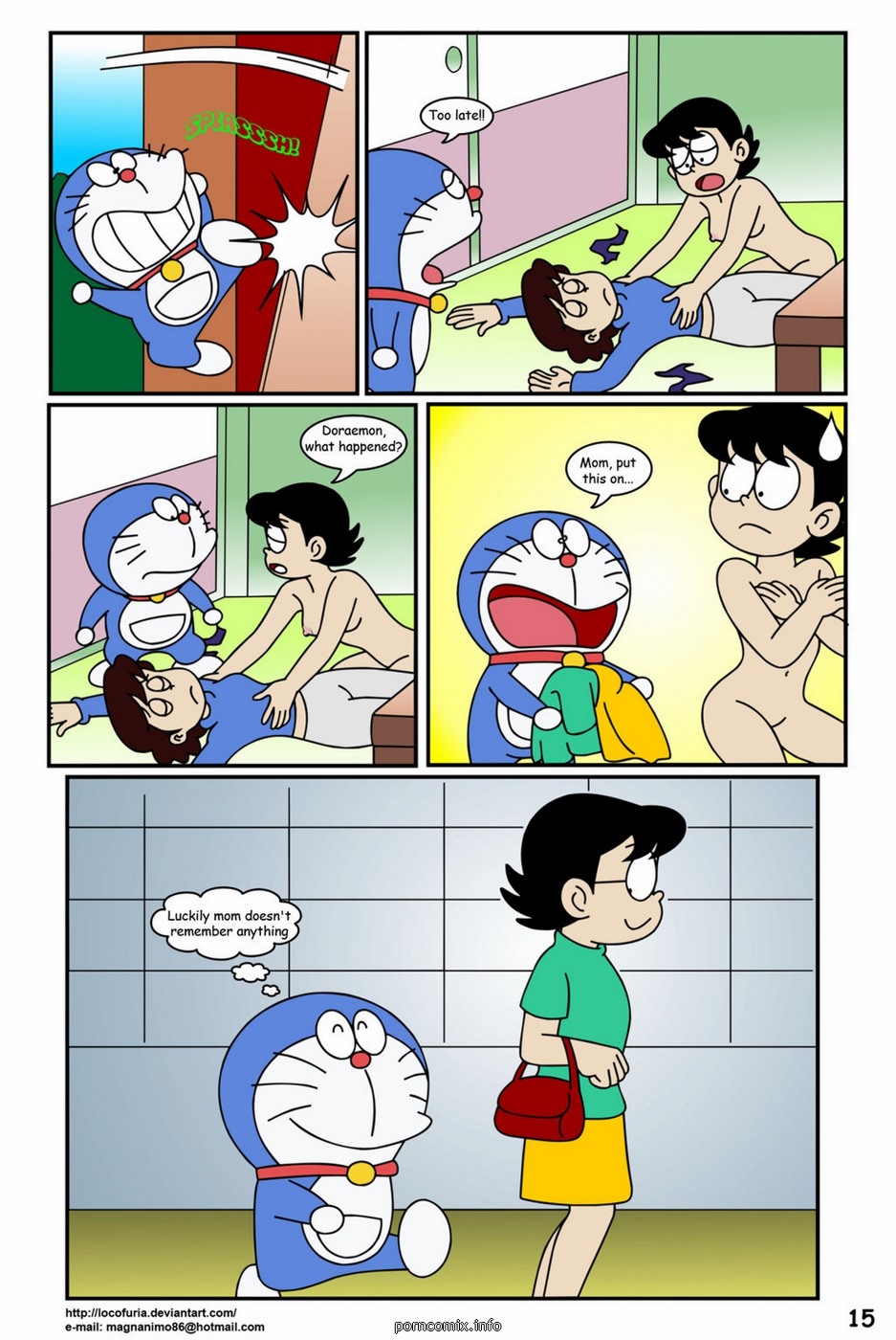 Shinchan Sex Comics - Doraemon- Tales of Werewolf | Porn Comics
