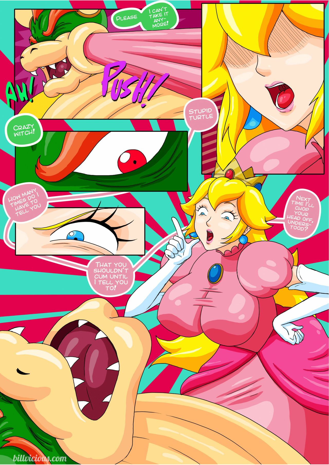 Nintendo Fantasies - Peach x Samus- Bill Vicious.