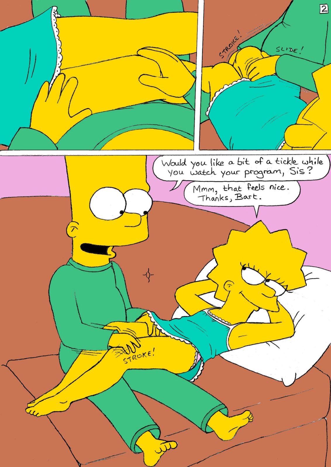 Bart and lisa porn comics