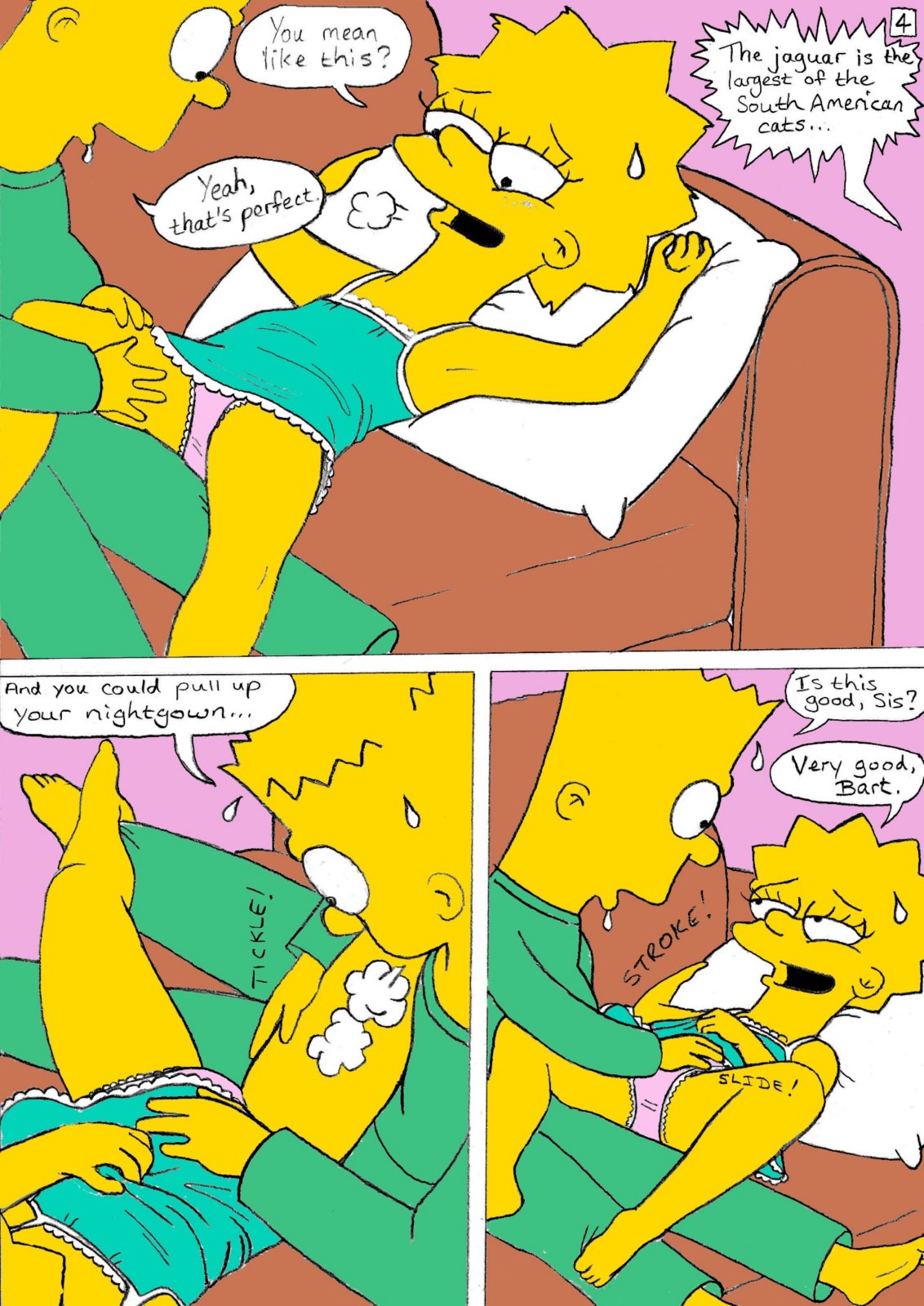 Lisa simpson porn comic