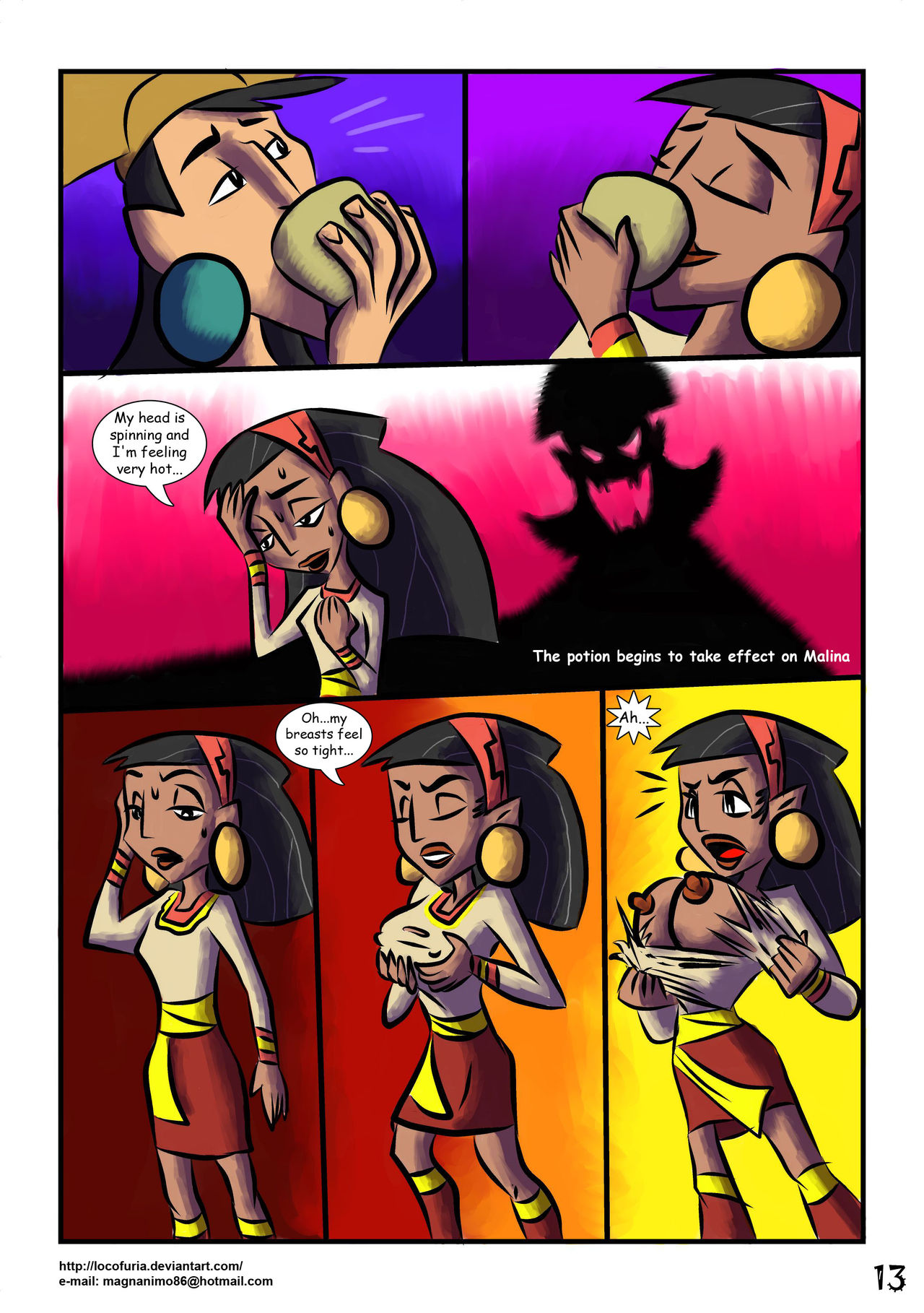 Naughty Mischief (The Emperorâ€™s New Groove) by Silverbulletproof.