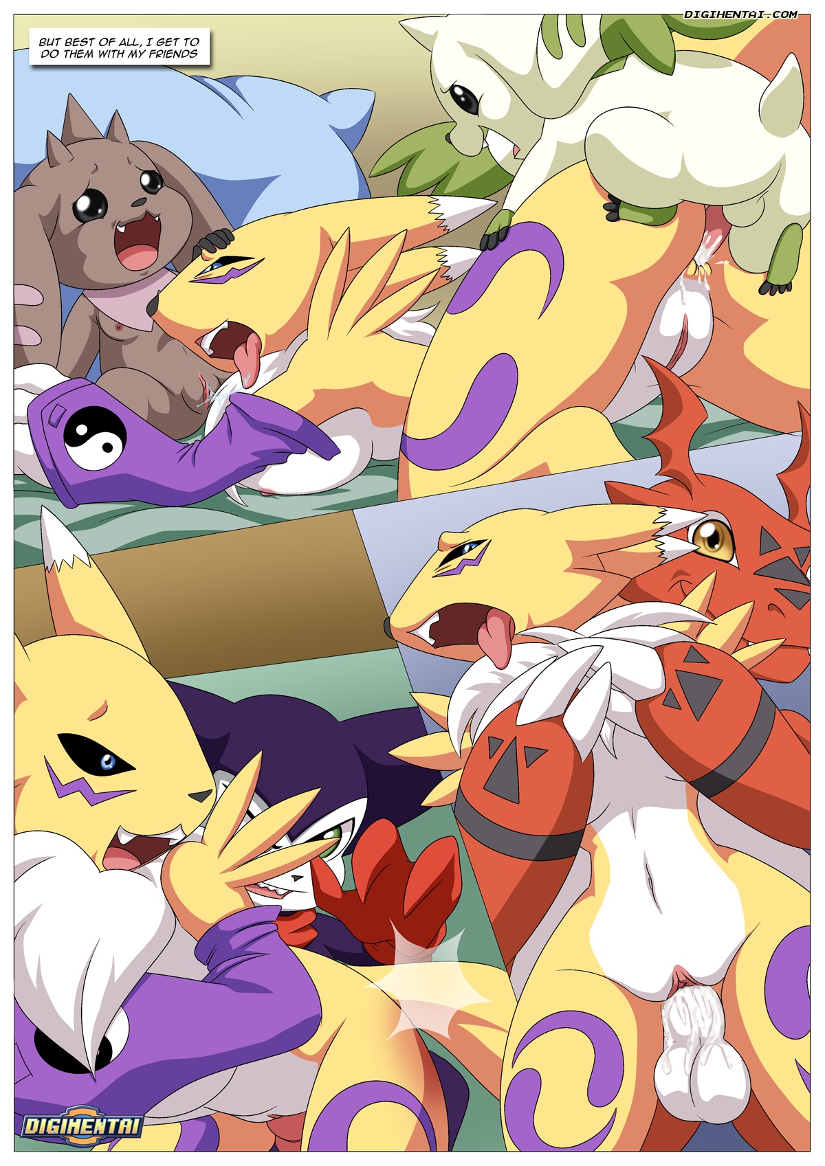 How Renamon Became A Sex Idol (Digimon) by Palcomix Porn Com
