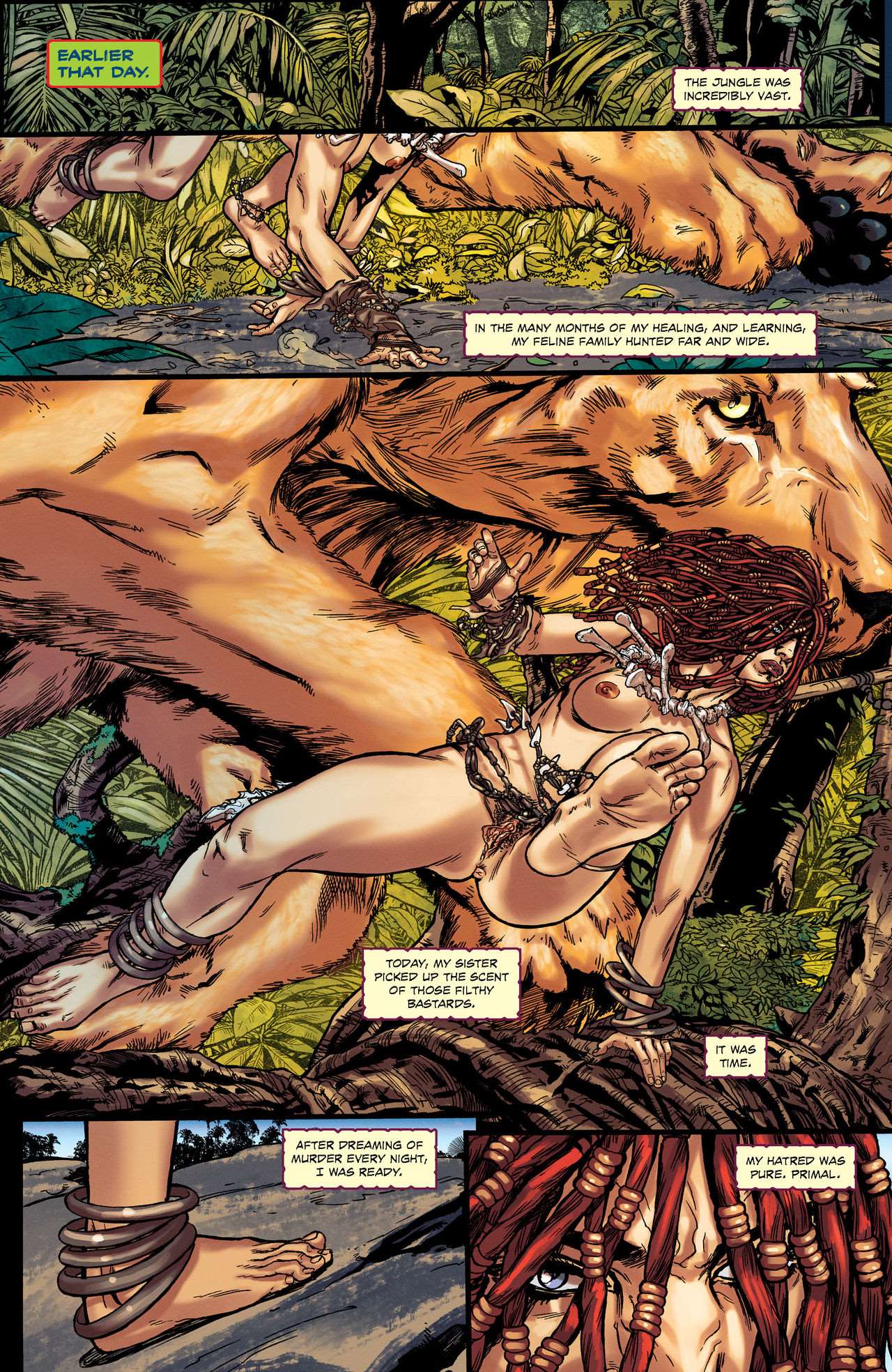 Jungle Fantasy Secrets Issue 04 Porn Comics