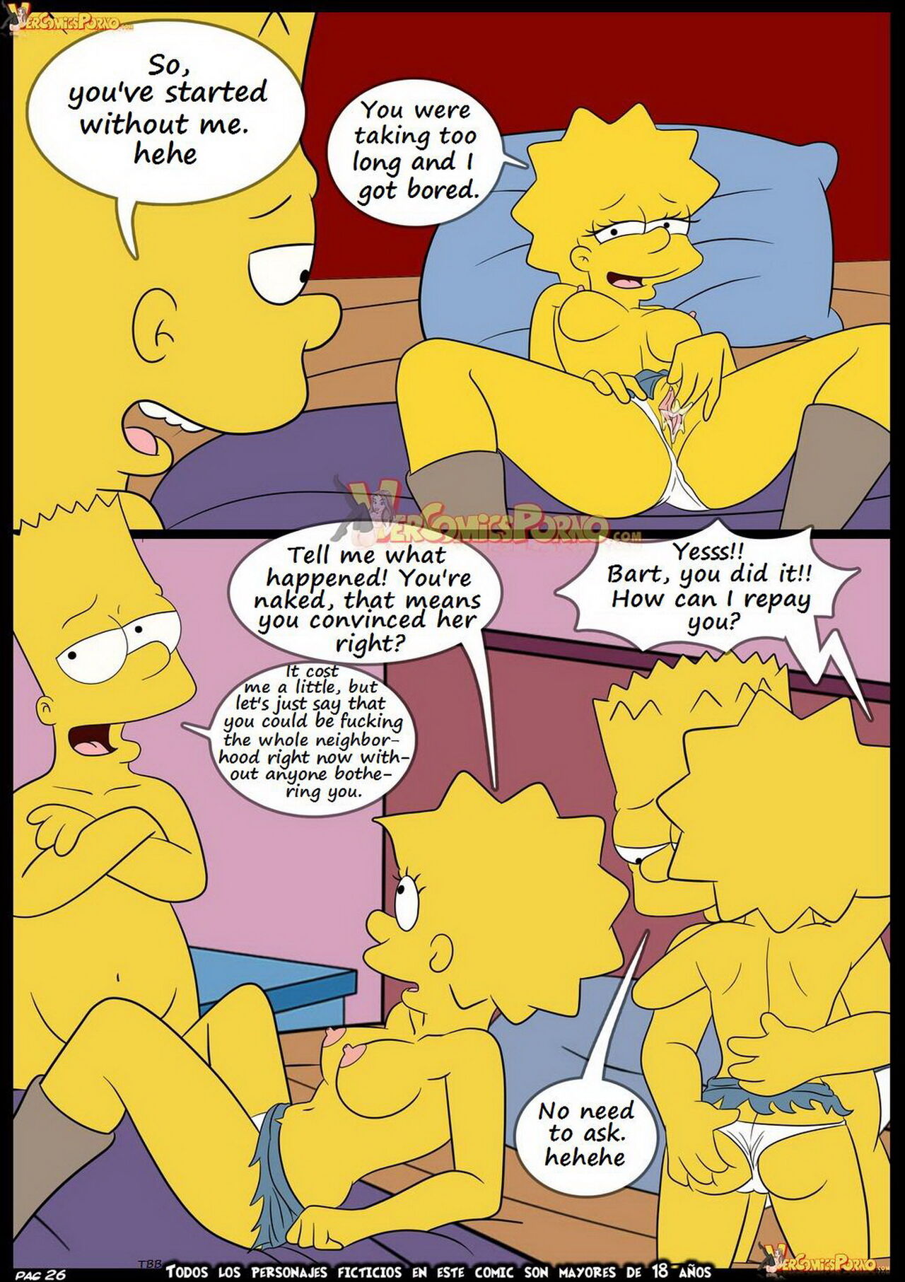 Симпсорама 2 порно комикс фото 95