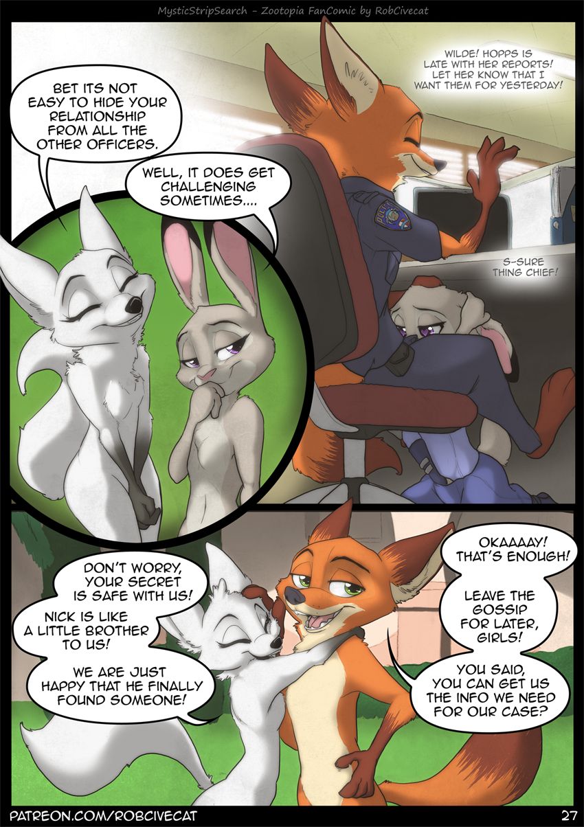 Mystic Strip Search (Zootopia) by Robcivecat.