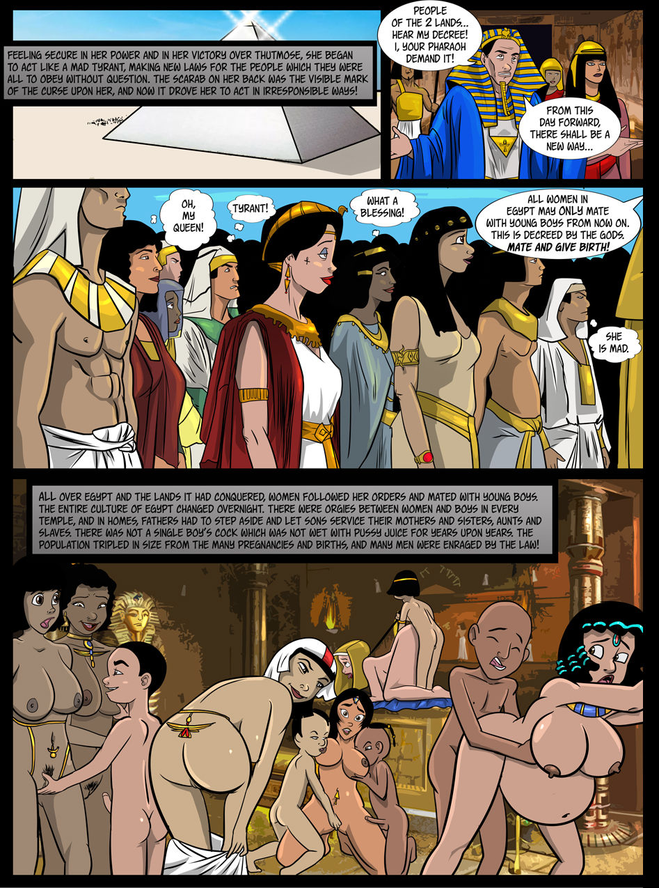 Egyptian sex ancient porn comic