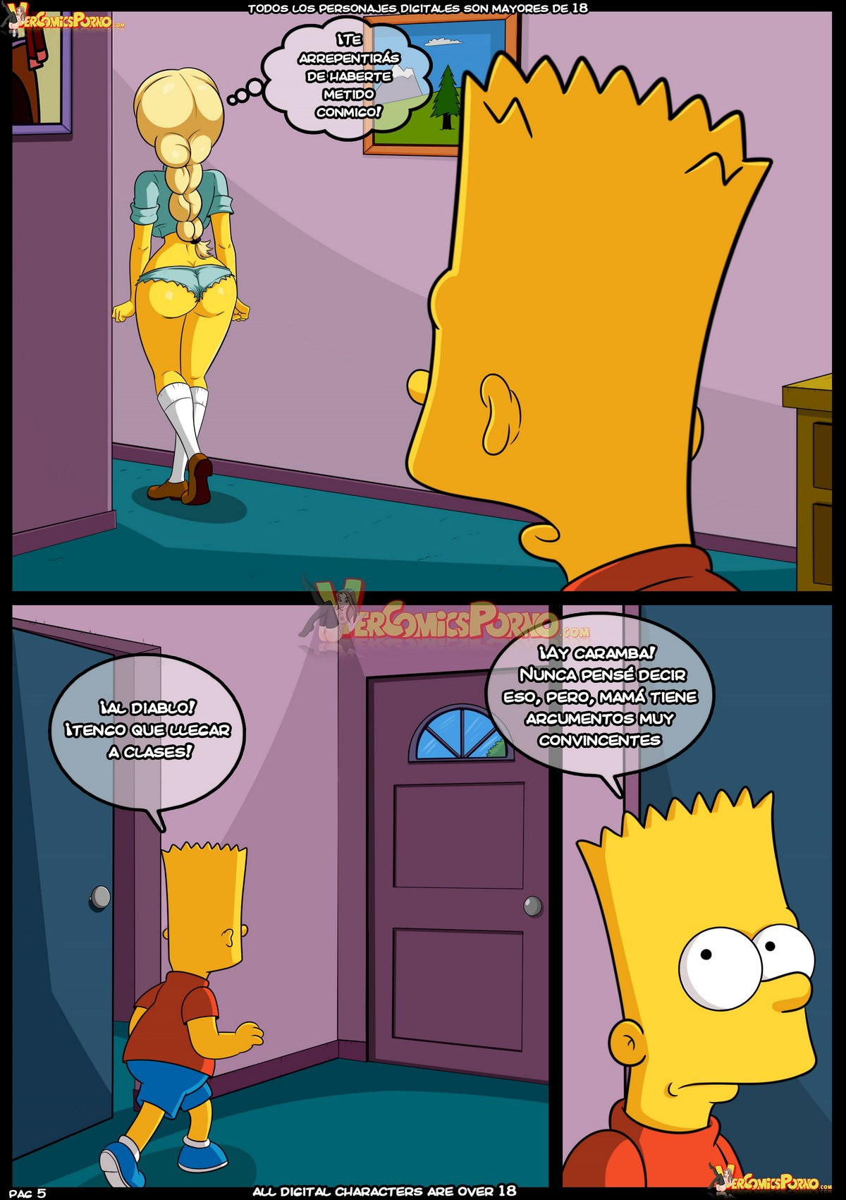 Los Simpsons Old Habits 9 - Croc Spanish.