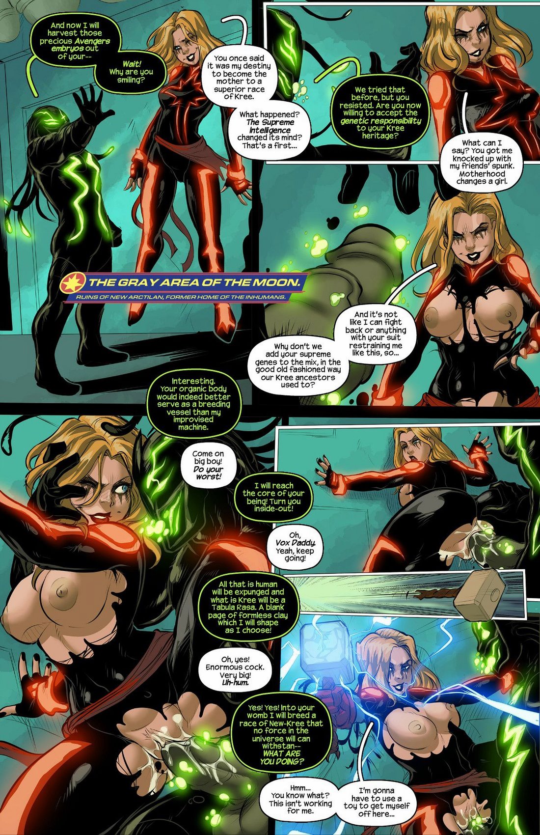 Captain Marvel Porn Comics